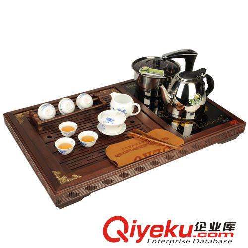 茶盘 SEKO/新功 F56 红坚木茶盘茶具套装 整套茶具 功夫茶具套装