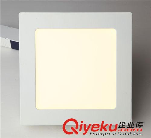 LED面板灯 明装面板灯 方形 LED方形6w面板灯 环保xjb高 明装面板灯成品