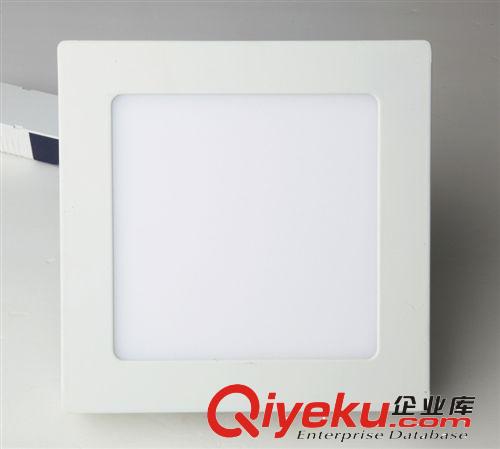LED面板灯 明装面板灯 方形 LED方形6w面板灯 环保xjb高 明装面板灯成品