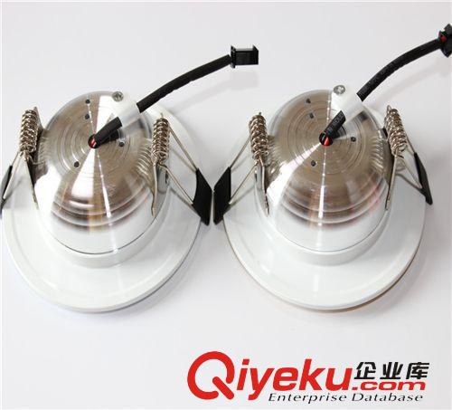 LED成品 LED草帽金边筒灯 LED射灯2.5寸3W 3寸5W 3.5寸7W 4寸9W 4寸12W