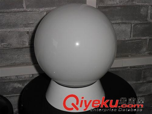 LED室外照明灯具 供应玻璃圆球柱头灯 白色防水防雨户外灯 墙头灯 柱子灯