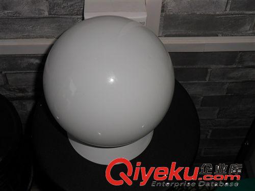 LED室外照明灯具 供应玻璃圆球柱头灯 白色防水防雨户外灯 墙头灯 柱子灯