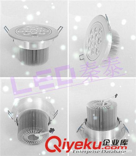 LED天花灯 大功率 12W LED 天花灯 射灯 筒灯 客厅灯饰 节能灯具 厂家直销