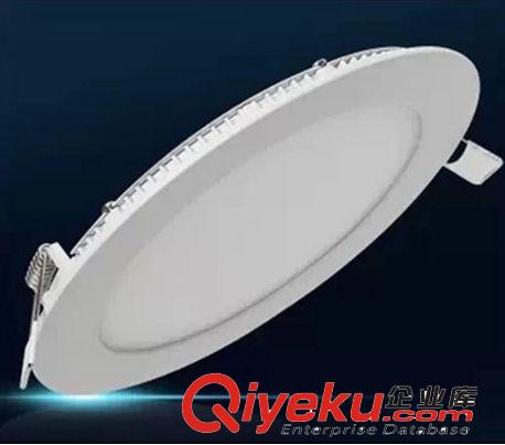 更多产品 LED超薄6W面板灯平板灯 圆形方形暗装嵌入式防雾LED室内办公照明