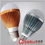 厂家直销 LED灯泡 3W5W7W9W12W E27节能灯泡批发 铝材塑料壳球泡