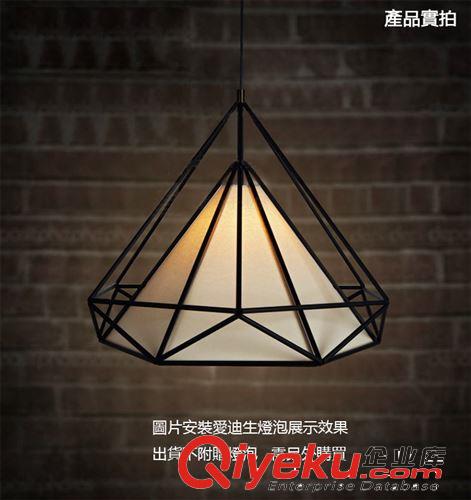 【沃伦】设计师的灯 Kevinrei 现代简约美式钻石铁艺鸟笼吊灯