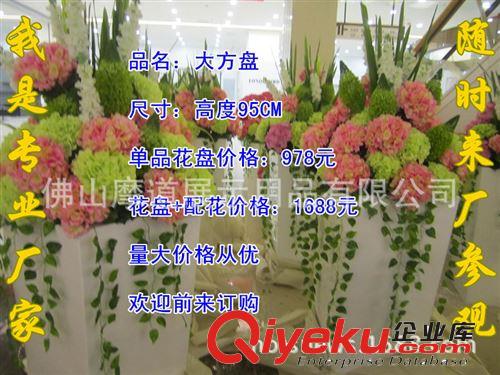 惠州广场超大号绿化工程、东莞商场美陈景观玻璃钢花盆、上海花盆