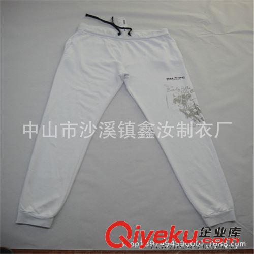 厂家定制户外运动男式长卫裤 订做外贸全棉休闲长裤