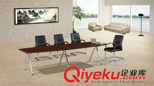 生产销售船形 板式大型会议桌  办公家具钢架简约洽谈台