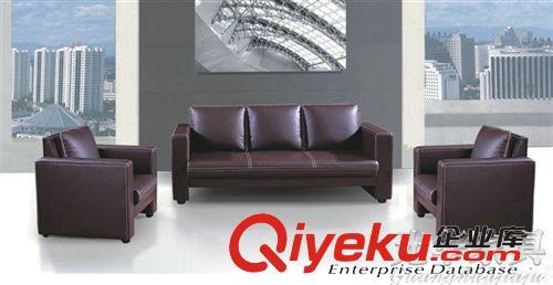 供应不锈钢环保皮现 代简约小户型客厅组合沙发 办公室皮艺沙发