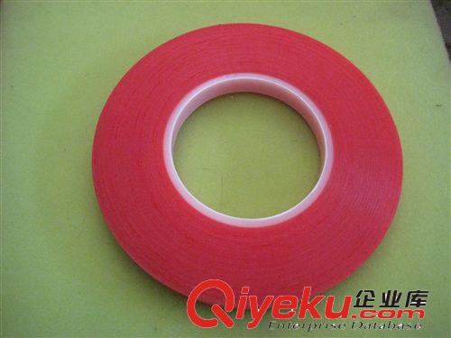 【现货】厂家直销红色PET双面胶带 耐温胶带耐酸碱胶带遮蔽胶带等