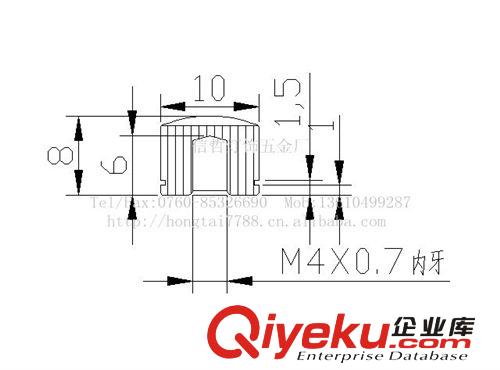 10X8花枝螺母M4/M5 花枝螺母 铁车件 厂价直销