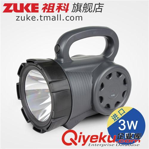 祖科ZK2166 强光充电LED手电筒 进口远程探照灯 可调家用手电