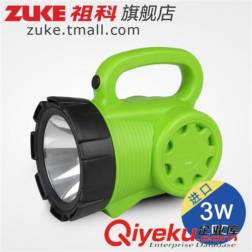 祖科ZK2166 强光充电LED手电筒 进口远程探照灯 可调家用手电