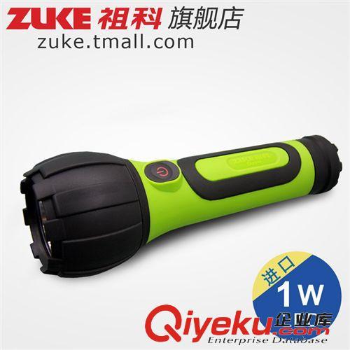 祖科zk8146进口LED防雨抗摔 强光 内置电池充电式手电筒家用应急