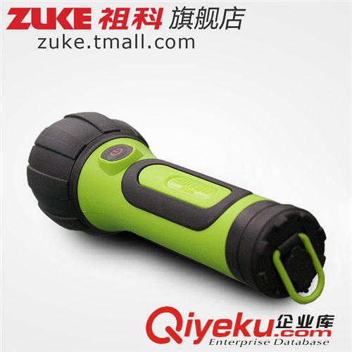 祖科zk8146进口LED防雨抗摔 强光 内置电池充电式手电筒家用应急