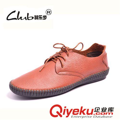 2014夏季新款zp单皮休闲男鞋 外贸品牌透气男士皮鞋 缝线广州鞋