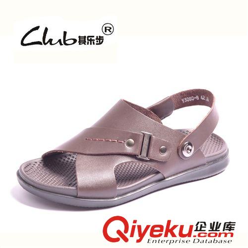 夏季新款外贸zp男士凉鞋 广州品牌潮流时尚休闲凉拖鞋 沙滩鞋子