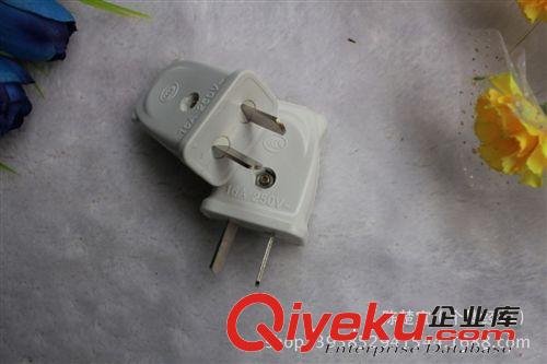 yz供应 两极铝片电源插头可转动电源插头 厂家直销欢迎订购