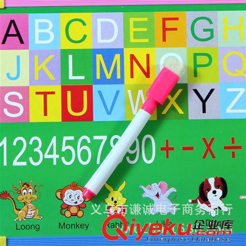 卡通加减乘除 字母 画写板 可擦带笔画写板 儿童益智学习用具玩具