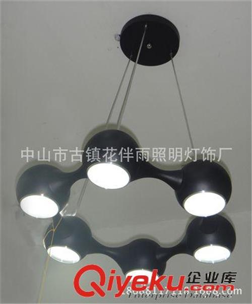 供应现代简约餐吊、个性6头餐厅灯  餐吊灯节能LED灯 专业生产厂