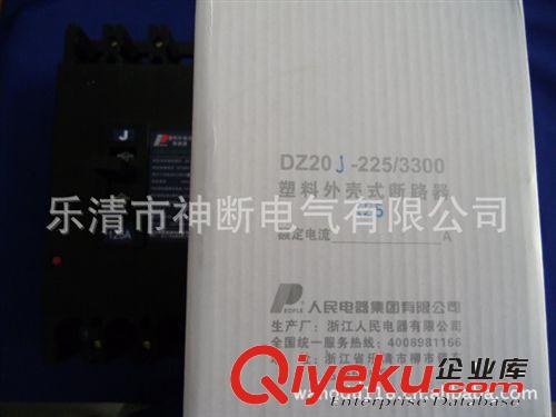 大量批发中国人民集团塑壳式断路器DZ20J-225