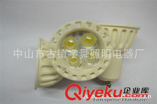 0供应 GU10 3W调光 LED射灯陶瓷灯杯/220V高亮三安 奇力芯片