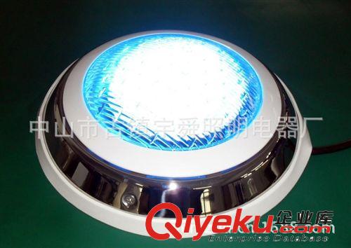 供应大功率LED不锈钢泳池灯遥控RGB-LED水下照明灯具