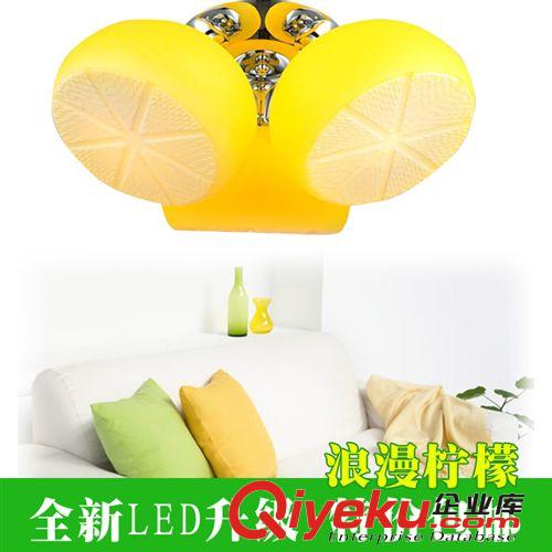 【一件代发】柠檬1水晶灯LED吸顶灯欧式卧室灯客厅灯圆形厂家