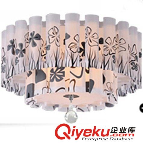 【5折优惠】双层PVC/水晶灯代销现代欧式客厅卧室吸顶灯