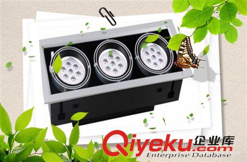 厂家直销AR80 5W*3头LED豆胆灯9636-3 5套起批