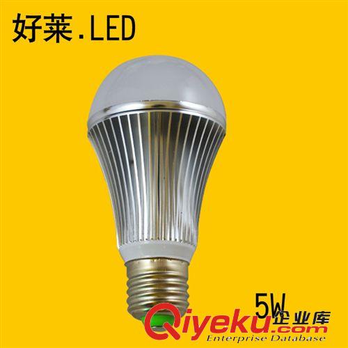 led 灯泡 彩色 精致 LED球泡灯 5W led节能灯泡 螺口E27 防水防虫