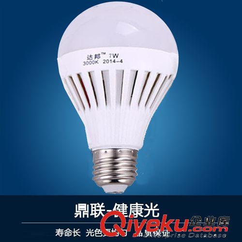 批发 新款LED球泡灯 LED塑料球泡灯  中山节能灯泡质量保证