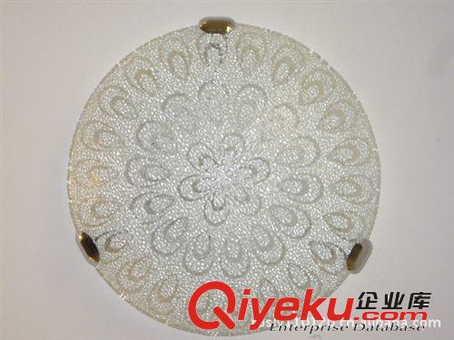 厂家直销欧式玻璃铁盘树脂面包台湾钩各式外销玻璃吸顶灯及壁灯