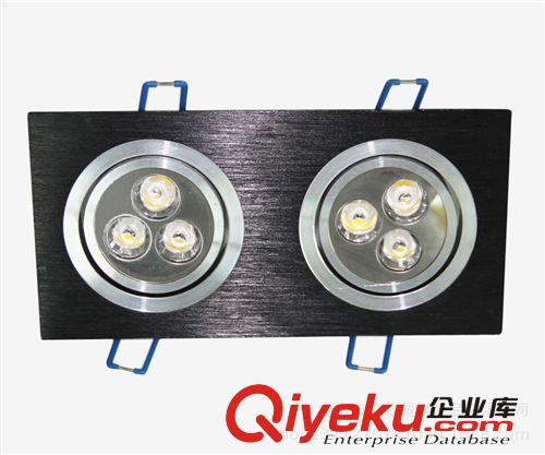 【直销】供应DW-GS-4005LED天花灯 3w*2双头牛眼灯 双头