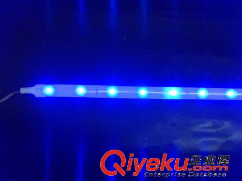 2013新款汽车电摩电动车改装LED彩灯条 60cm常亮纯蓝色灯 装饰灯