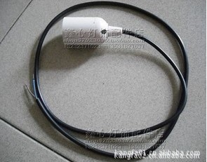 2芯圆线0.75平方 黑色1米 + E27光身塑料灯头(螺口)