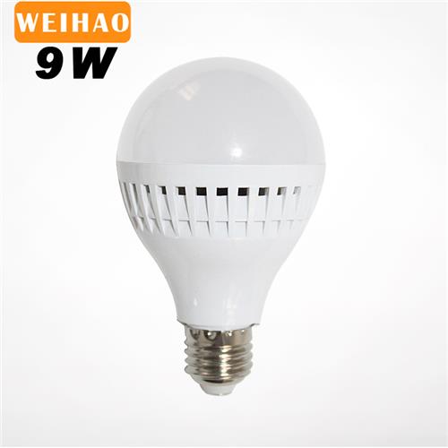 【厂家直销】9w LED塑料球泡批发 质量保2年 超亮球泡灯灯