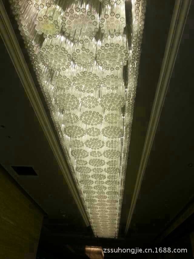 酒店大型工程水晶灯定做 大厅水晶灯 非标水晶灯
