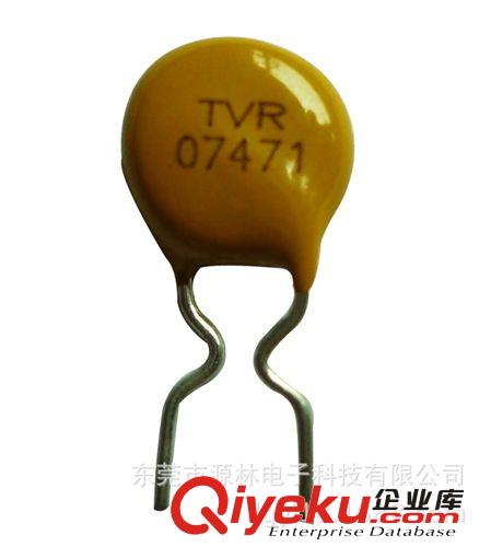 台湾兴勤品牌 东莞工厂价批发黄色安规认证 7D471K压敏电阻