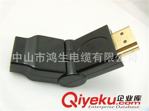 鸿生电缆供应HDMI转接头，MINI HDMI M/F，90度旋转型原始图片2