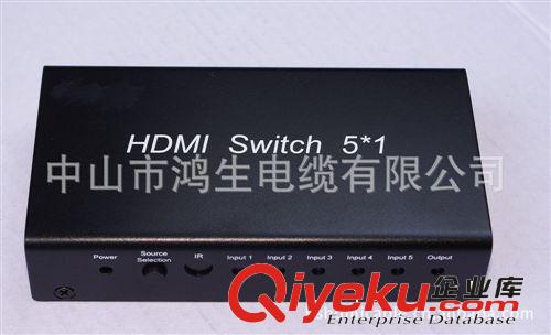 厂家直销 各种HDMI分配器 HDMI高清分配器 5进1出