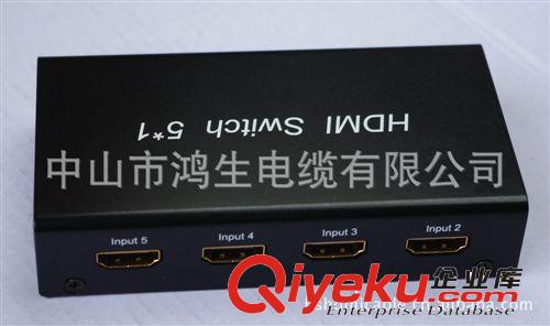 厂家直销 各种HDMI分配器 HDMI高清分配器 5进1出