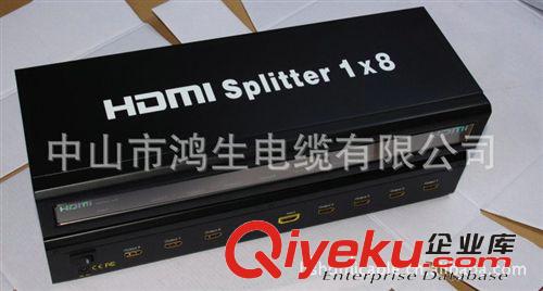 现货 HDMI分配器 HDMI高清分配器 1进8出 1X8 一进八出
