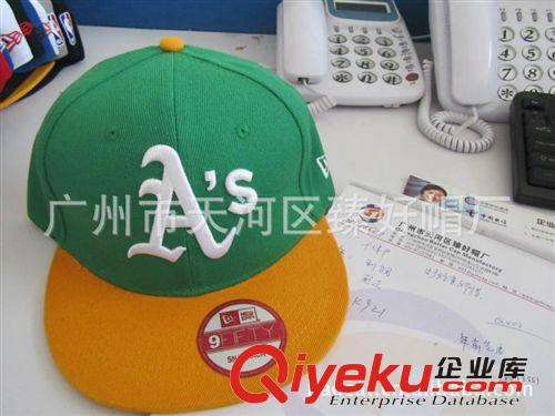 3D刺绣平板帽 定做平板帽 广州平板帽工厂 广东平板帽厂