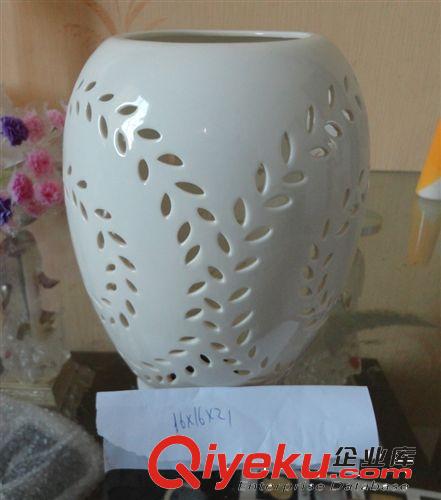 供应潮州陶瓷工艺品，镂空陶瓷灯罩