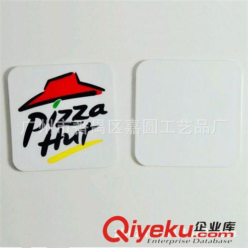 企业促销礼品 －Pizza hut橡胶杯垫、 KFC软胶杯垫