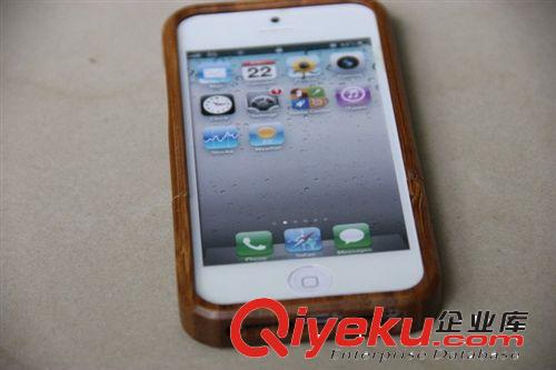 厂家生产批发iphone5手机竹木保护套 手机竹木外壳 木质手机壳