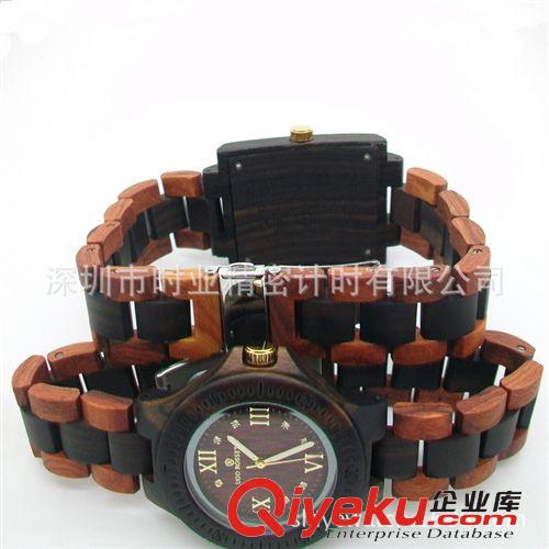 红檀木手表 经典复古木表 木质手表生产厂家