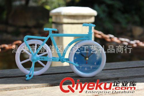 低价促销gd次礼品精品 怀旧典创意彩色小自行车迷你塑料闹钟